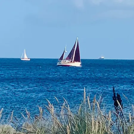 Seelund - Meeresrauschen Lauschen - Ruhiges Sonniges Mit Garten Und Terrasse Nahe Und Ostsee Lägenhet *